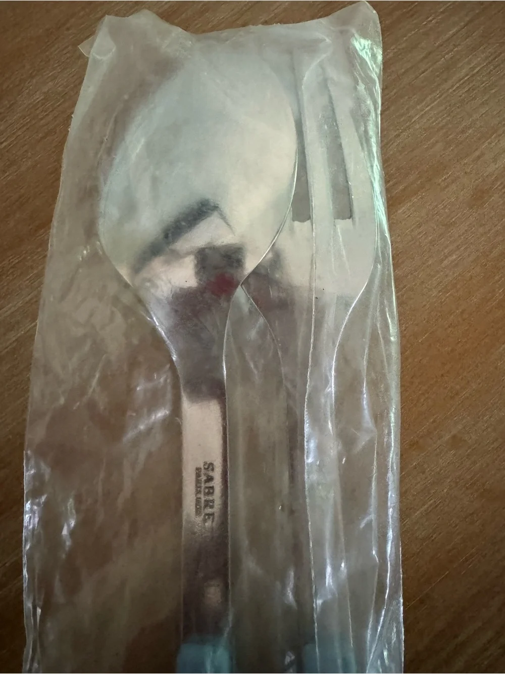 Sabre Paris Serving set. Brand new. Color is pastel blue/coastal blue.